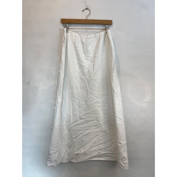 American Eagle Outfitters Dresses & Skirts - American Eagle Women's White Cotton Maxi Skirt Pull On Elastic Waist Size XL